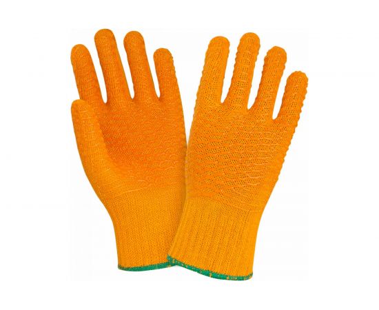 Перчатки 2Hands хлопок-полиэстер 7G/ПВХ, Criss Cross DM7-10 