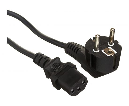Кабель питания ExeGate Power PC-5P Евровилка угловая Schuko- С13 VDE-250V-3х0.75-CU 10A 5м 280665 