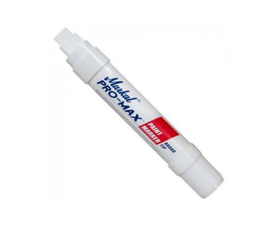 Маркер краска с широким наконечником Markal Pro-Max, белый 90900 