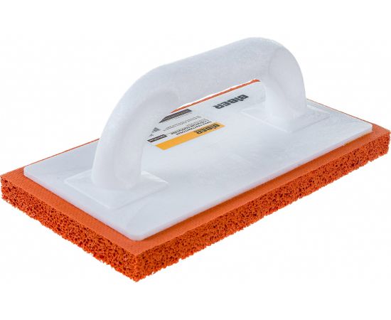 Пластмассовая терка Biber БИБЕР 35502 с губчатым покрытием 250x130 мм тов-209975 