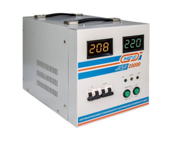Cтабилизатор с цифровым дисплеем Энергия АСН-20000 Е0101-0095 – изображение 14