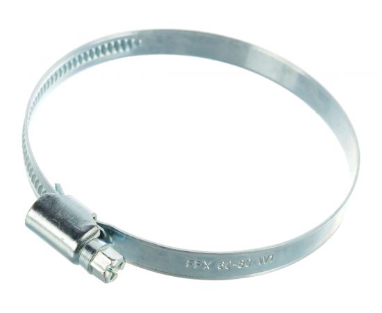 Червячный хомут FORTISFLEX PL-9/W1 60-80 мм 68989 – изображение 2