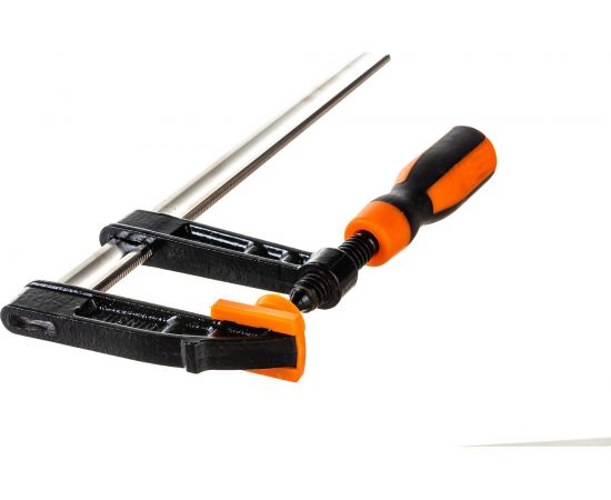 Струбцина BOHRER F-тип 250x80мм двухкомпонентная рукоятка 47525080 – изображение 2