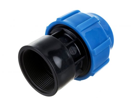 Муфта с внутренней резьбой ПОЛИТЭК 50х2 52005002 – изображение 2