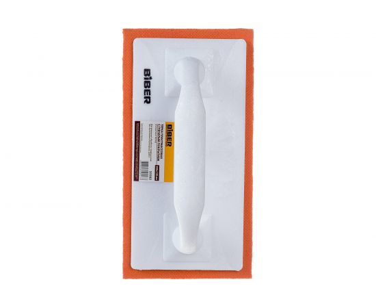 Пластмассовая терка Biber БИБЕР 35502 с губчатым покрытием 250x130 мм тов-209975 – изображение 2