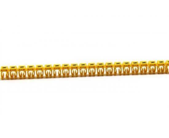 Маркер для кабеля сечением 0,5-1,5 мм DKC символ N 8221 200шт MKCNS1 – изображение 2