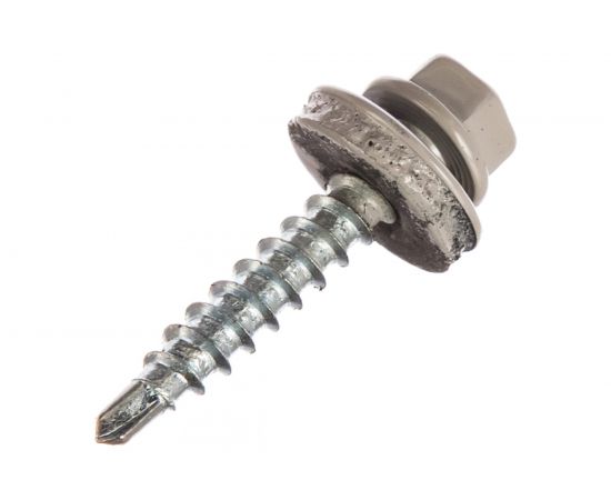 Кровельный саморез Daxmer 4,8х29 RAL 7004 250шт 06019 – изображение 2