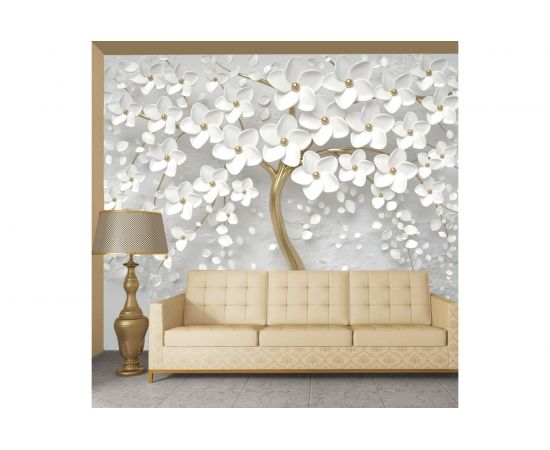 Бумажные бесшовные фотообои Verol Дерево 3D 22-БФО_03952 – изображение 2