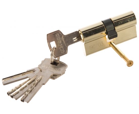 Цилиндровый механизм НОРА-М ЕСО Z ЛП-60 30-30 латунь Х 16100 – изображение 3