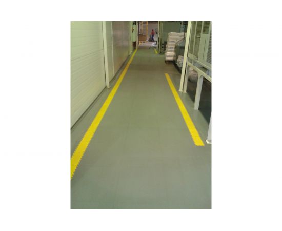 Модульное напольное покрытие ПластФактор SENSOR EURO-7-500-500, Ral 7037, 10 шт. 4627080340282 – изображение 4