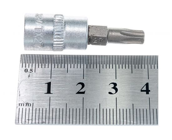 Головка со вставкой TORX (T27; 1/4DR) AV Steel AV-507427 – изображение 4