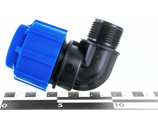 Отвод с наружной резьбой ПОЛИТЭК 32х1 50013201 – изображение 4