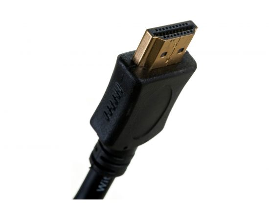 Кабель HDMI Cablexpert 10м v2.0 19M/19M серия Light черный позолоченные разъемы экран пакет CC-HDMI4L-10M – изображение 4