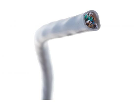 Кабель NIKOLAN U/UTP 4 пары, серый, 100м NKL 2101A-GY – изображение 4