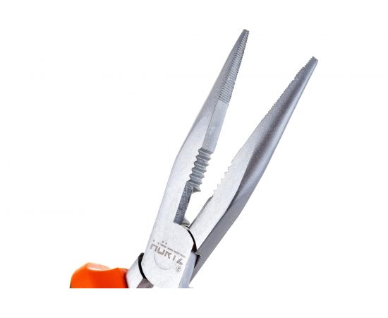 Радиотехнические плоскогубцы HORTZ удл/г 180 сатин финиш HOR 104327 – изображение 4