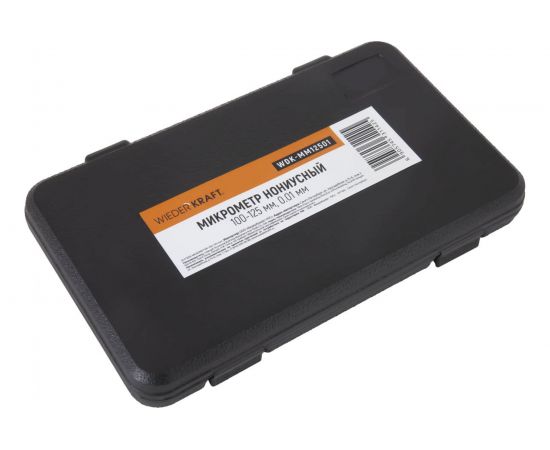 Нониусный микрометр WIEDERKRAFT 100-125 мм, 0.01 мм WDK-MM12501 – изображение 5