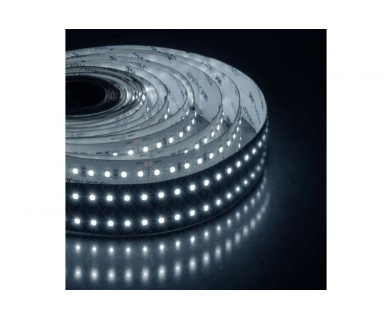 Светодиодная лента APEYRON 24В, 42Вт/м, smd2835, 240д/м, IP20, 4200Лм/м, холодный белый 307 – изображение 5