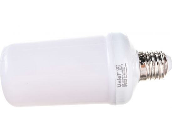 Светодиодная лампа Uniel Декоративный эффект пламени LED-L60-6W/FLAME/E27/FR PLD01WH UL-00003360 – изображение 6