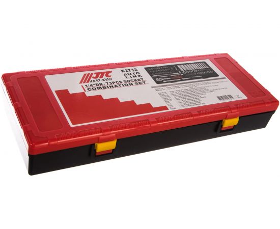 Набор шестигранных торцевых головок 1/4" в кейсе 73шт JTC-K2732 – изображение 7