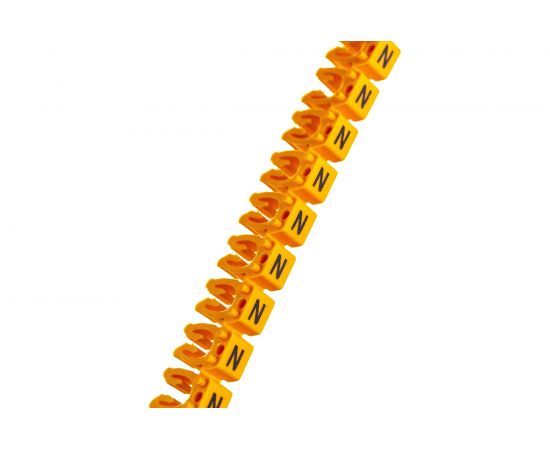 Маркер для кабеля сечением 0,5-1,5 мм DKC символ N 8221 200шт MKCNS1 – изображение 8