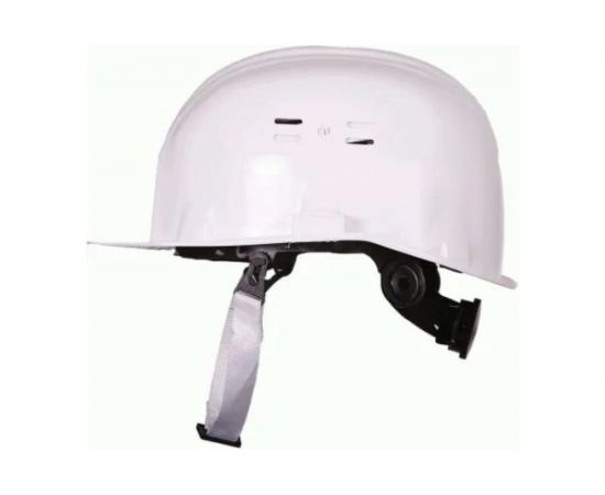 Защитная каска с храповым механизмом ИСТОК белая 20008 