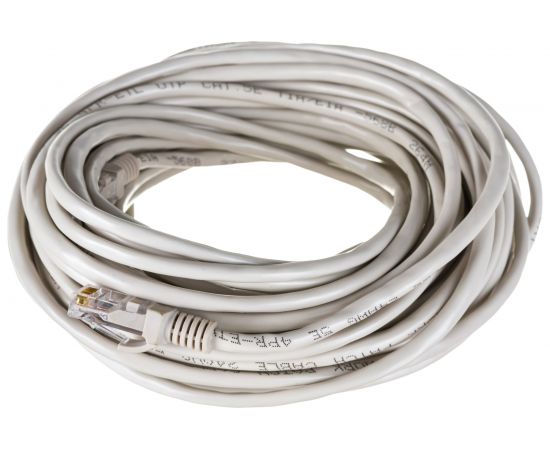 Патч-корд ExeGate UTP-RJ45-RJ45-5e-15M-GY, UTP, cat.5e, 15м, серый 241491 