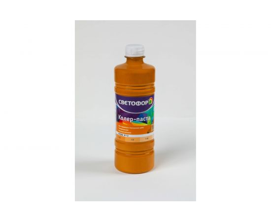 Колер-паста Светофор №12 охра 0.45л ЗОР00006999 