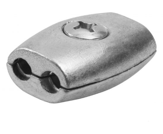 Зажим троса ""Бочонок"" 20 шт. (4 мм; ТФ5) Зубр 4-304455-04 