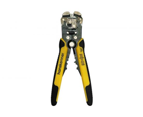 Щипцы (стриппер) для зачистки электропроводов Hanskonner кримпер, кусачки, 210мм HK1020-01-W210 