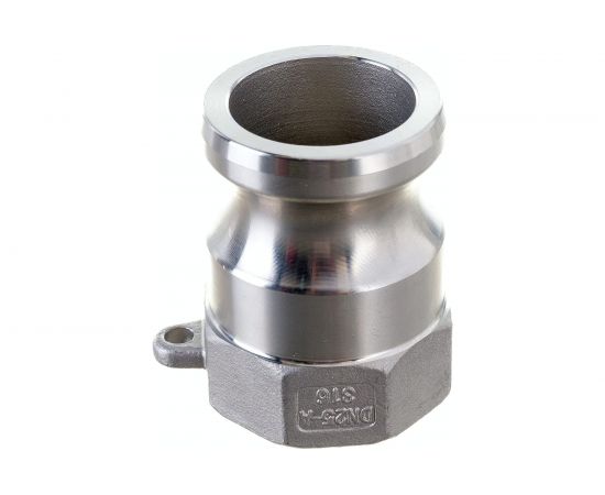 Камлок тип А (ниппель; внутренняя резьба BSP; 25 мм-1""; нержавеющая сталь) TITAN LOCK TL100ASS 