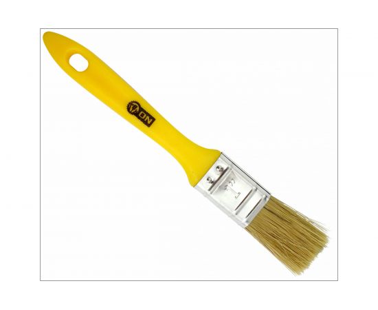 Кисть ON малярная плоская Мастер нат. щетина 1 25мм пласт.ручка 02-01-410:47 