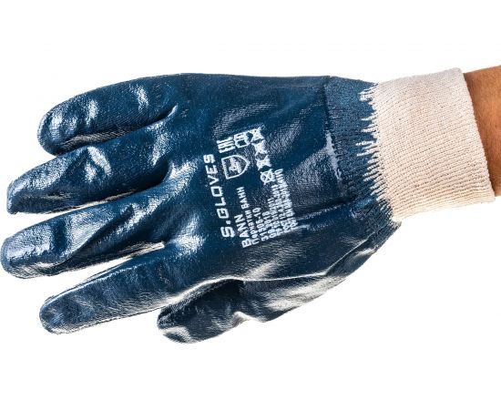 Перчатки с нитриловым покрытием S. GLOVES BANN ECO размер 10 31305-10 – изображение 2