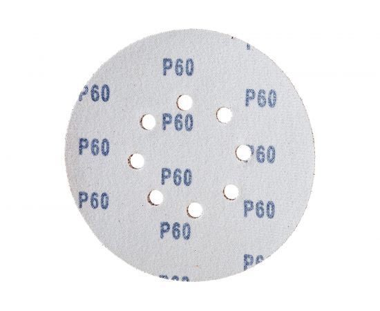 Круг шлифовальный на липучке (5 шт; 150 мм; 8 отверстий; Р60) PATRIOT 820010111 – изображение 2
