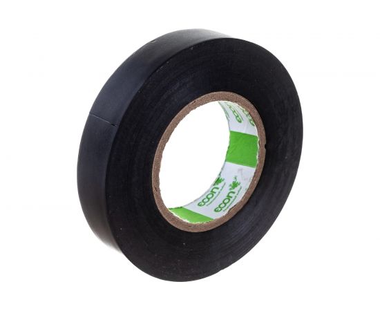 Изолента Econ 15 мм х 20 м, 0,15 мм, черный 15201501 – изображение 3