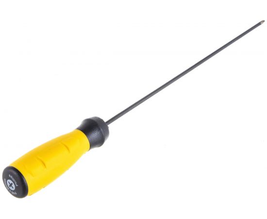 Крестовая отвертка Hanskonner 0x200 алмазный наконечник, твердость 59 HRC, S2, HK1040-16-PH0-200 – изображение 3