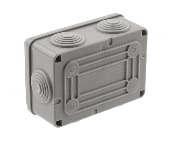 Распаячная коробка ЭРА KORv12080506g открытой установки, на винтах, 6 гермовводов IP55 Б0052730 – изображение 3