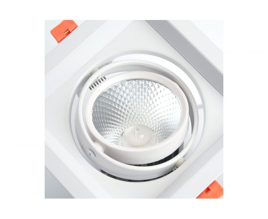 Карданный светодиодный светильник FERON 1x12W 1080 Lm, 4000К, 35 градусов, белый, AL201 29773 – изображение 4