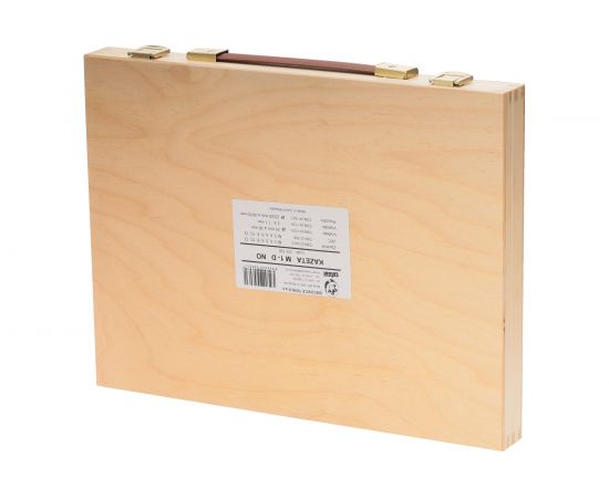 Резьбонарезной набор Bucovice Tools M1-D, М3-М12, в деревянном кейсе 310128 – изображение 4