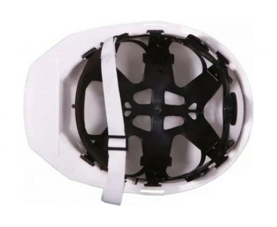 Защитная каска с храповым механизмом ИСТОК белая 20008 – изображение 4