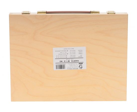 Резьбонарезной набор Bucovice Tools M1-D, М3-М12, в деревянном кейсе 310128 – изображение 5