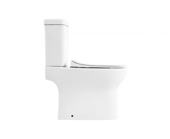 Сиденье дюропласт BelBagno STEAM soft close, металлическое крепление BB130SC – изображение 6