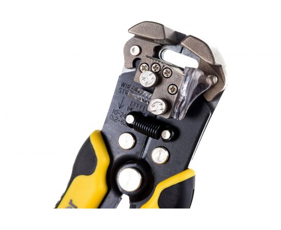 Щипцы (стриппер) для зачистки электропроводов Hanskonner кримпер, кусачки, 210мм HK1020-01-W210 – изображение 6