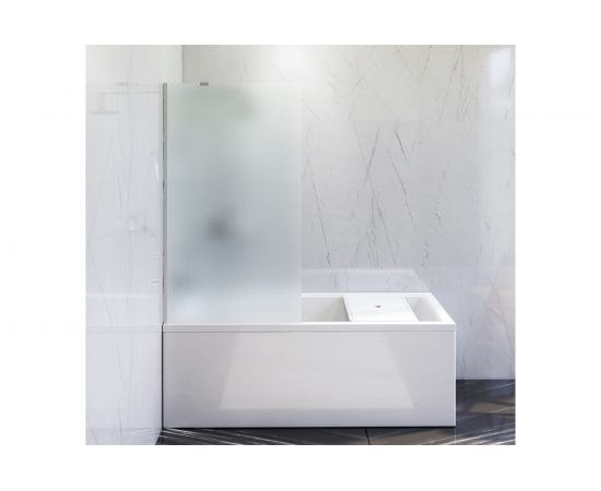 Шторка на борт ванны AM.PM Gem 80х140, фиксированная W90BS-080-140CM – изображение 6