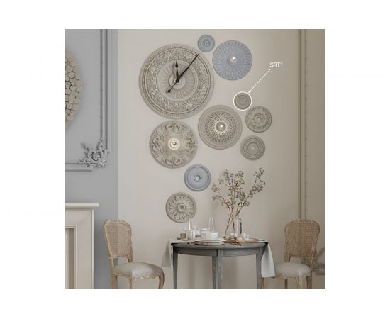 Потолочная розетка под люстру Artpole (гипсовая; цвет белый; диаметр 190 мм) SRT1 – изображение 7