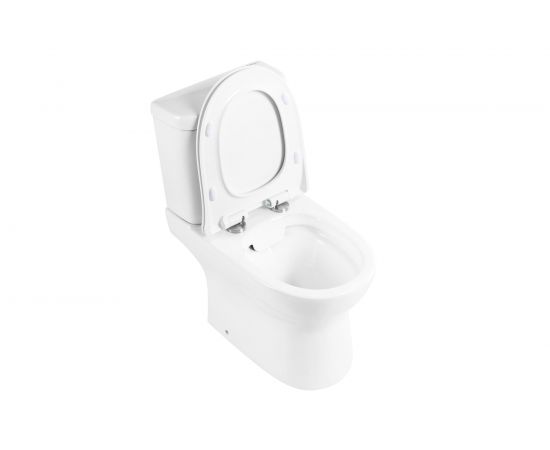 Сиденье дюропласт BelBagno STEAM soft close, металлическое крепление BB130SC – изображение 8