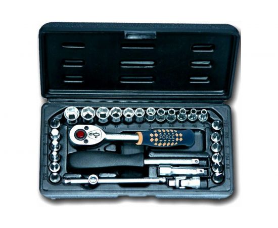 Набор инструмента с 6-тигранными головками 29 предметов FORCE 2292 