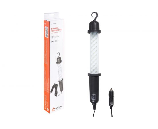 Фонарь Airline, переноска от прикуривателя 12В, LEDx30, провод 3м AFL-30W-14 