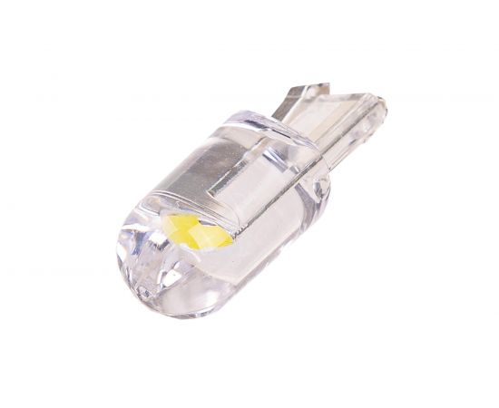 Автолампа SKYWAY светодиодная, T10W5W, 12 В, COB, 1 контакт, белая, салон, габариты, номер, стопы S08201425 