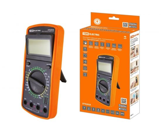 Цифровой мультиметр TDM серия МастерЭлектрик DT9205A SQ1005-0007 