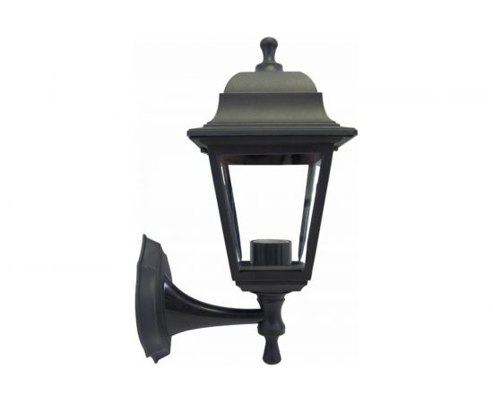 Настенный светильник-фонарь APEYRON, 4-хгранный, матовое стекло, черный 11-11 